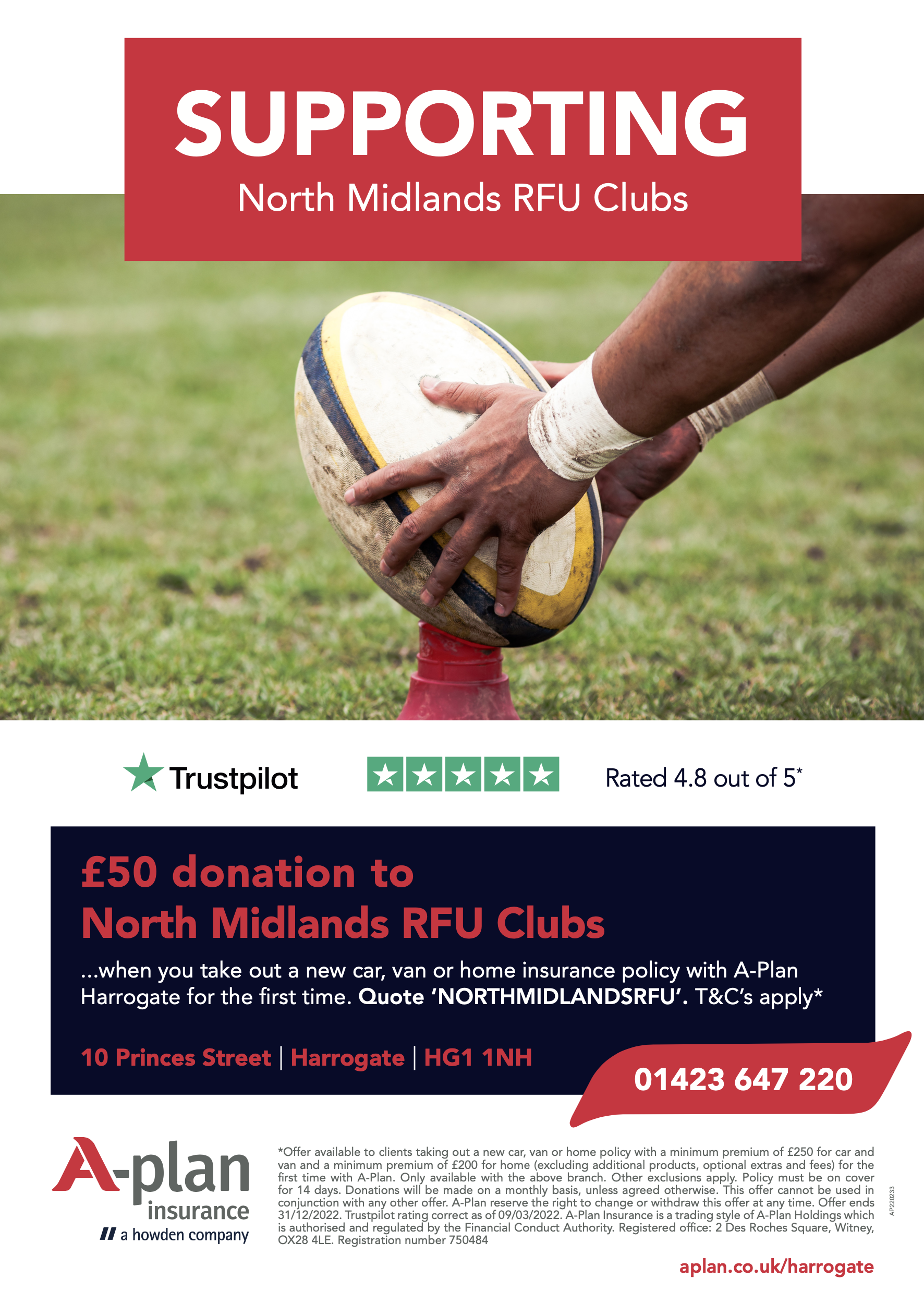 A Plan Insurance – Supporting North Midlands Clubs