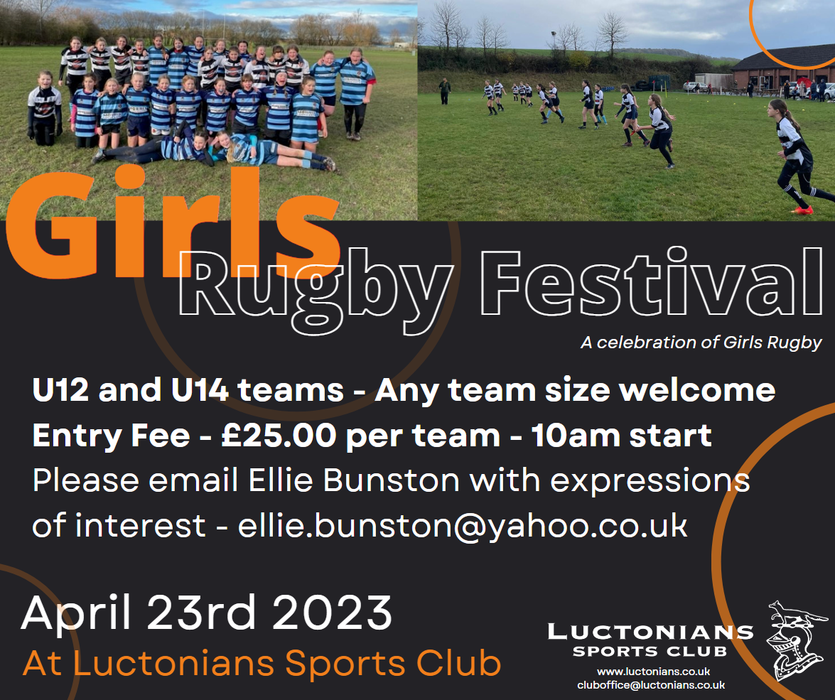 Luctonians Girls Rugby Festival
