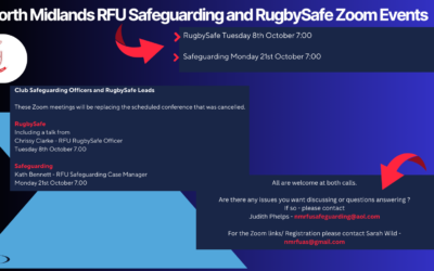 Rescheduled RugbySafe and Safeguarding Event