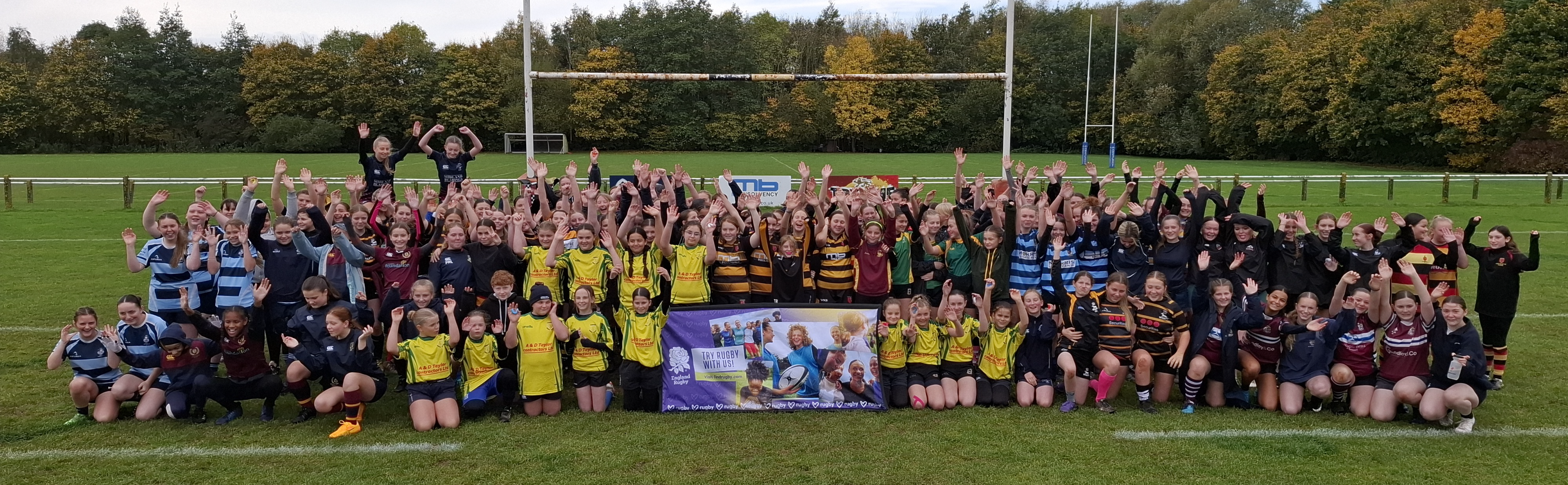 170 girls attended Droitwich event | North Mids RFU