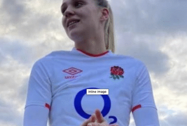 Lilli shines in International colours (Telford Rugby Club)