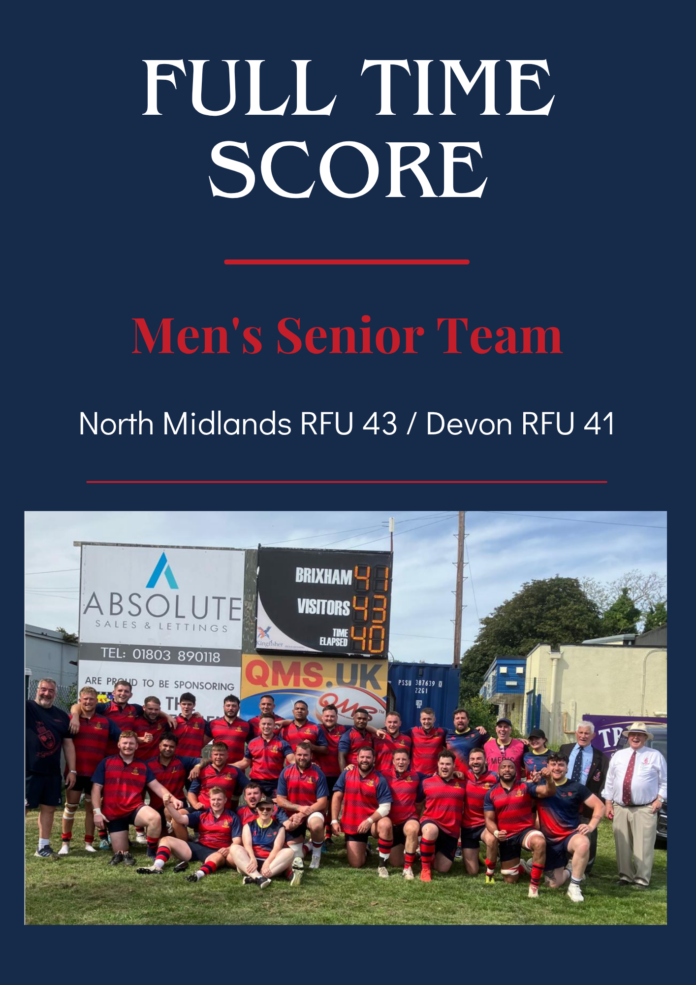 Full Time Score